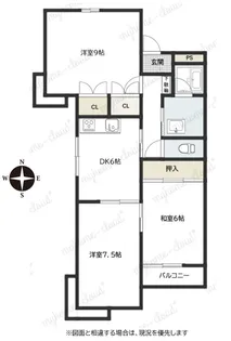 ハイグレースM【2階】の間取り