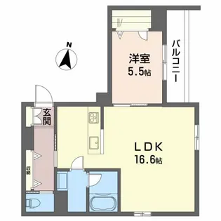 La河原町【2階】の間取り