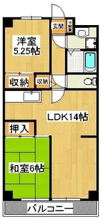 グリーンピア原木【4階】の間取り