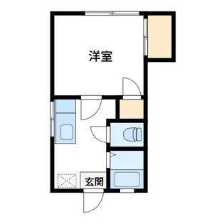 松木荘【1階】の間取り