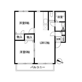 グランドリーム【2階】の間取り