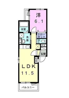 すばる【2階】の間取り