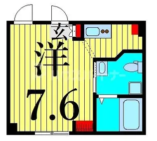 AIR TOWER NIPPORI B棟【5階】の間取り