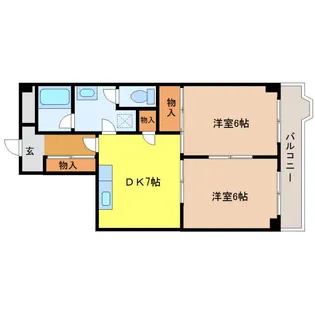 ルラージュ【3階】の間取り