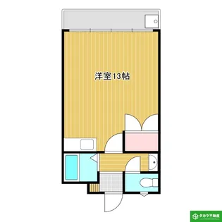 パルテール稙田【2階】の間取り