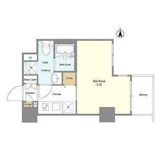 La Douceur川崎II【7階】の間取り