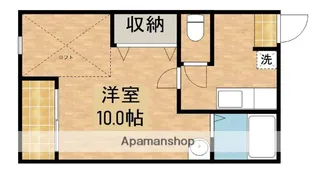 フィオーリI【1階】の間取り