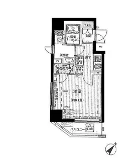プレール・ドゥーク押上TOWER CITY【2階】の間取り