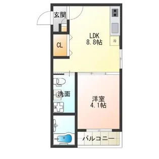 F maison NEMUS【1階】の間取り