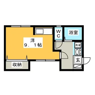 パークマンション【2階】の間取り