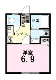 プレジール七里【1階】の間取り