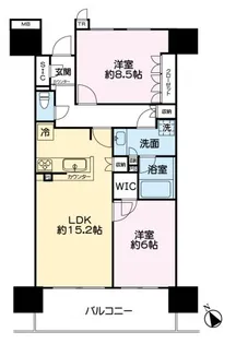 プレミスト小山ステーションレジデンス【7階】の間取り