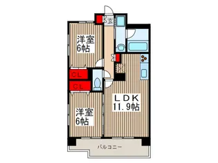 アム-ル参番館【3階】の間取り