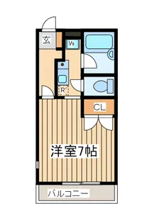 ドルチェ錦が丘【2階】の間取り