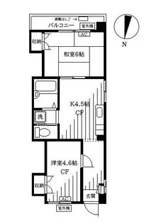 坂井ビル【2階】の間取り