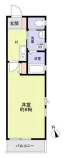 エステートピアM6【1階】の間取り