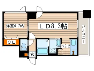 Stabile Zen【3階】の間取り