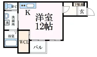ノアール リシェ【4階】の間取り