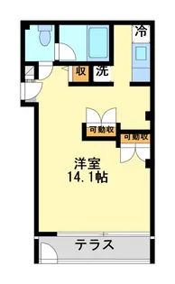 GRANDIR【1階】の間取り