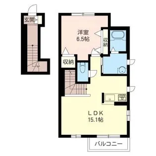 ブルック湘南【2階】の間取り