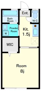 マカロンハイツ【1階】の間取り