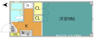MIビル II【4階】の間取り