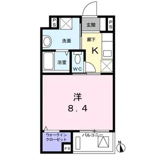 サニーメゾンオオハシ【3階】の間取り