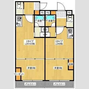 なごみマンション【2階】の間取り