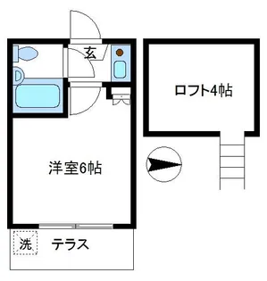 カオパレスNo.2【1階】の間取り