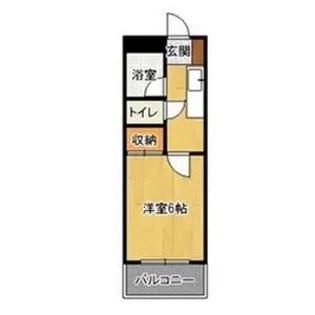 プレアール塔原東【4階】の間取り