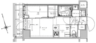 アジールコート大森西【3階】の間取り