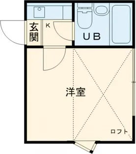 ジュネス上板橋II【2階】の間取り