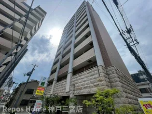 兵庫県神戸市中央区琴ノ緒町1【マンション】の外観