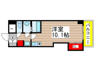 ラ・メゾン翠山【9階】の間取り