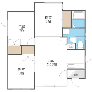 ピノハイツ【1階】の間取り