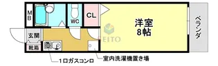カーサティエラ【1階】の間取り