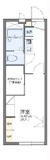 レオパレス富沢【1階】の間取り