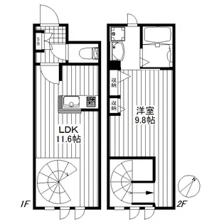 メイプルリーフスの間取り