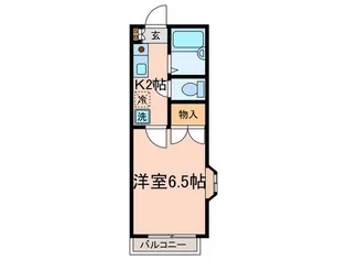 クオーレ【2階】の間取り