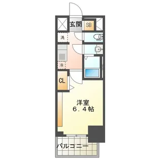 プレリス四日市ティエルナ【7階】の間取り