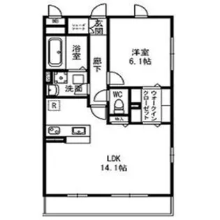 アルシオネ【2階】の間取り