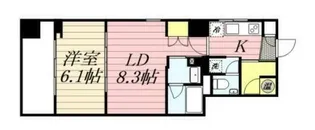 HF八丁堀レジデンスII【11階】の間取り