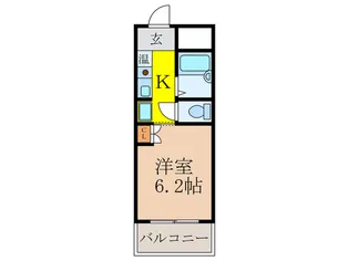 サニ-ハイツ新大阪【8階】の間取り