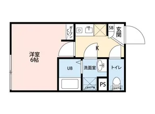 PRIME大崎【1階】の間取り