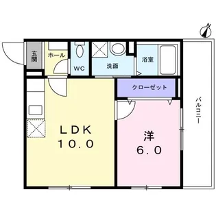 グリーンアース【3階】の間取り
