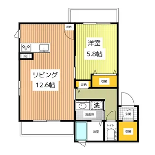 Primrose【2階】の間取り