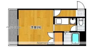 シバタビルディング【3階】の間取り