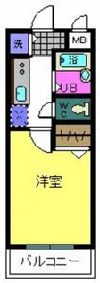 ラパス高倉台【2階】の間取り