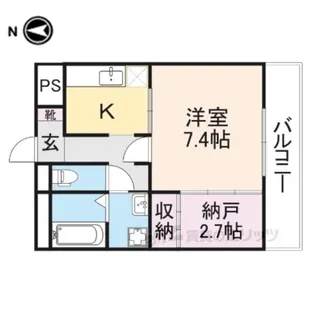 ドルフ3【2階】の間取り