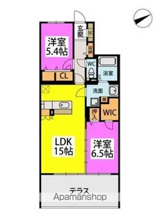 ステラガーデン【1階】の間取り